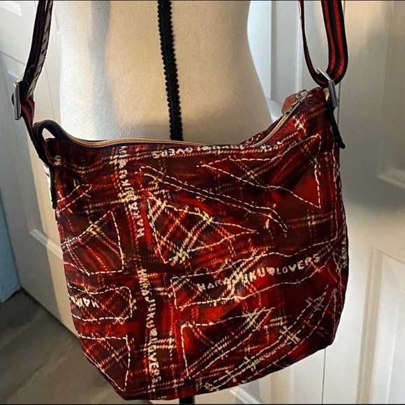 Harajuku Lovers Plaid Jack Lucky Crossbody Bag - Picture 6 of 12